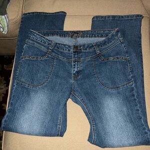 South Pole Embroidered Blue Jeans